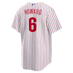 Ryan Howard Philadelphia Phillies Nike Replica Player Jersey - White