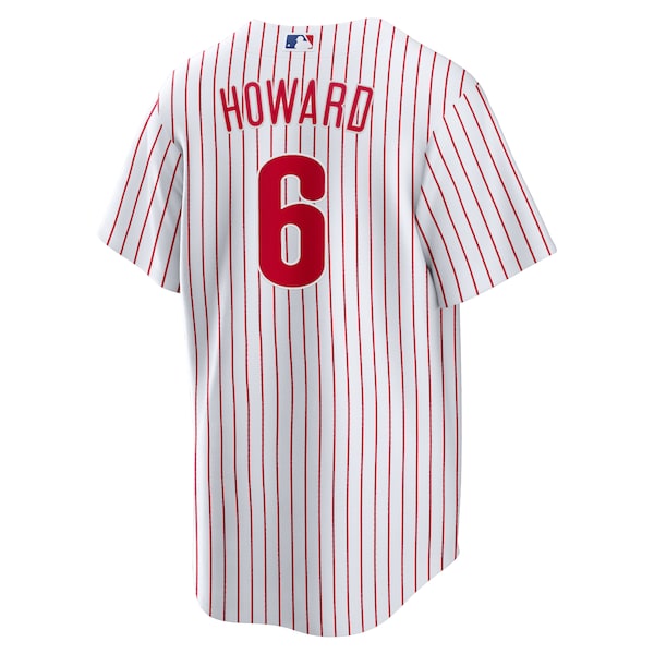 Ryan Howard Philadelphia Phillies Nike Replica Player Jersey - White