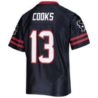 Youth Brandin Cooks Navy Houston Texans Replica Jersey