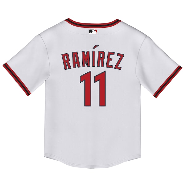 Jose Ramirez Cleveland Guardians Nike Toddler Home Replica 2.0 Player Jersey - White