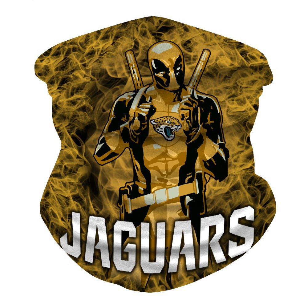 JACKSONVILLE JAGUARS & DEADPOOL FACE MASK BANDANAS