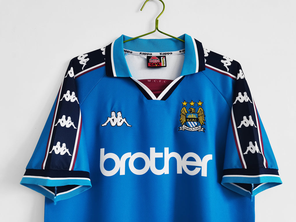 Manchester City 1997-98 Home Vintage Jersey