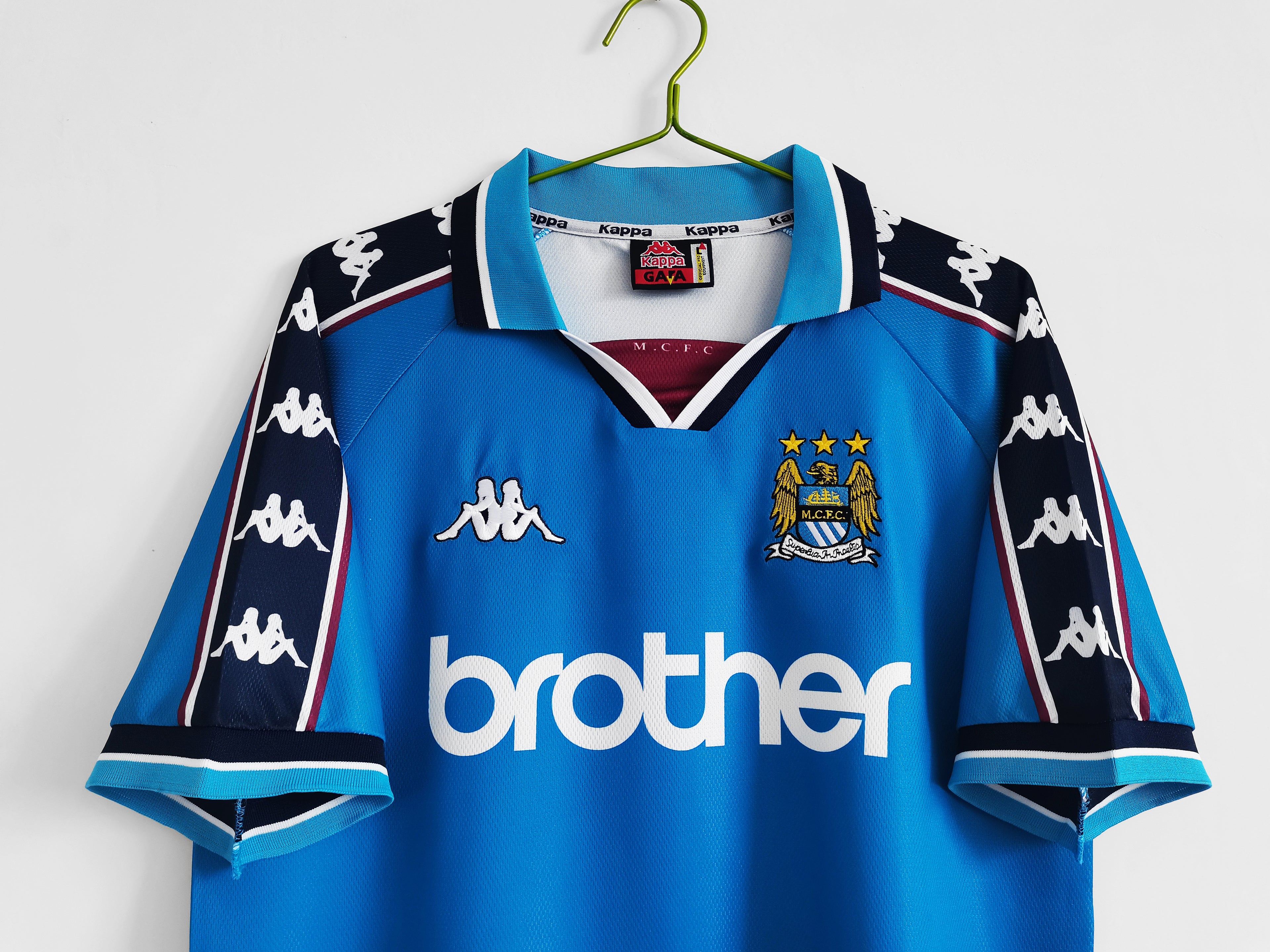 Manchester City 1997-98 Home Vintage Jersey