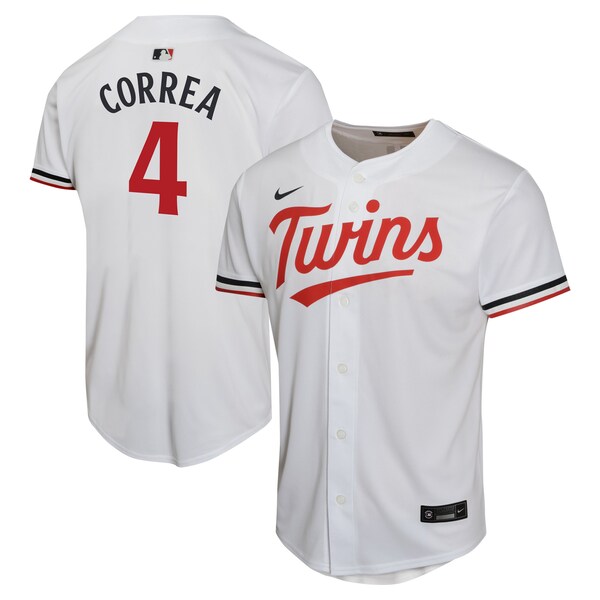 Carlos Correa Minnesota Twins Nike Youth Home Game Player Jersey - White