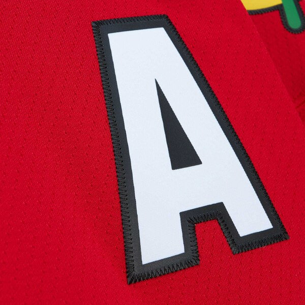 Chris Chelios Chicago Blackhawks Alternate Captain Patch 1991/92 Blue Line Player Jersey - Red