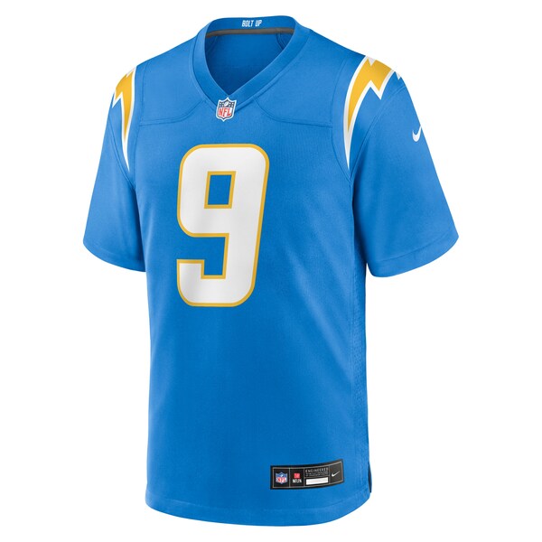 Tre Harris Los Angeles Chargers Nike Team Game Jersey -  Powder Blue