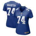 Greg Van Roten New York Giants Nike Women's Team Game Jersey -  Royal