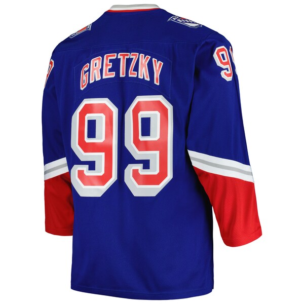 Wayne Gretzky New York Rangers Big & Tall Blue Line Player Jersey - Blue