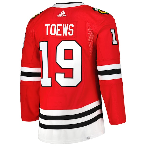 Jonathan Toews Chicago Blackhawks adidas  Primegreen Authentic Pro Player Jersey - Red/White