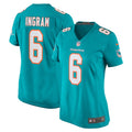 Melvin Ingram Miami Dolphins Nike Women's Home Game Player Jersey - Aqua