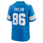 Malik Taylor Detroit Lions Nike Team Game Jersey -  Blue