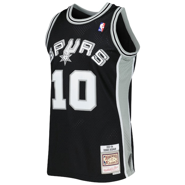 Dennis Rodman San Antonio Spurs  2001/02 Hardwood Classics Swingman Jersey - Black