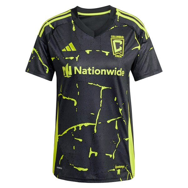 Columbus Crew adidas Women's 2025 The Goosebumps Kit Replica Custom Jersey - Black