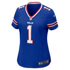 Number 1 Bride Buffalo Bills Nike Women's Game Jersey - Royal