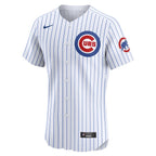 Chicago Cubs Nike Home Elite Custom Jersey - White