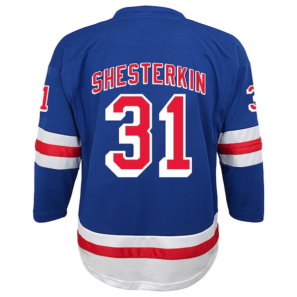 Igor Shesterkin New York Rangers Youth Home Replica Player Jersey - Blue/Navy