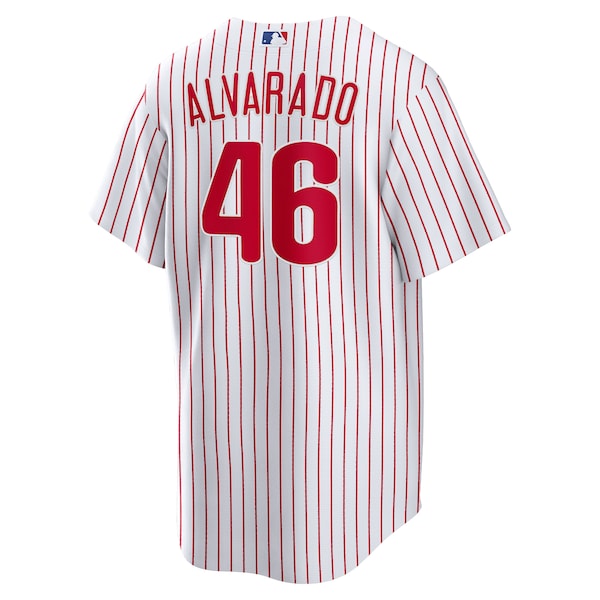 José Alvarado Philadelphia Phillies Nike Home  Replica Player Jersey - White