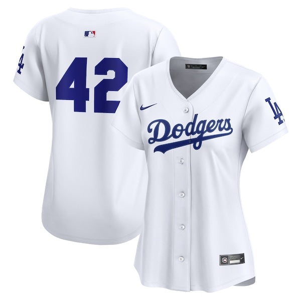 Los Angeles Dodgers Nike Home 2025 Jackie Robinson Day Limited Jersey – White