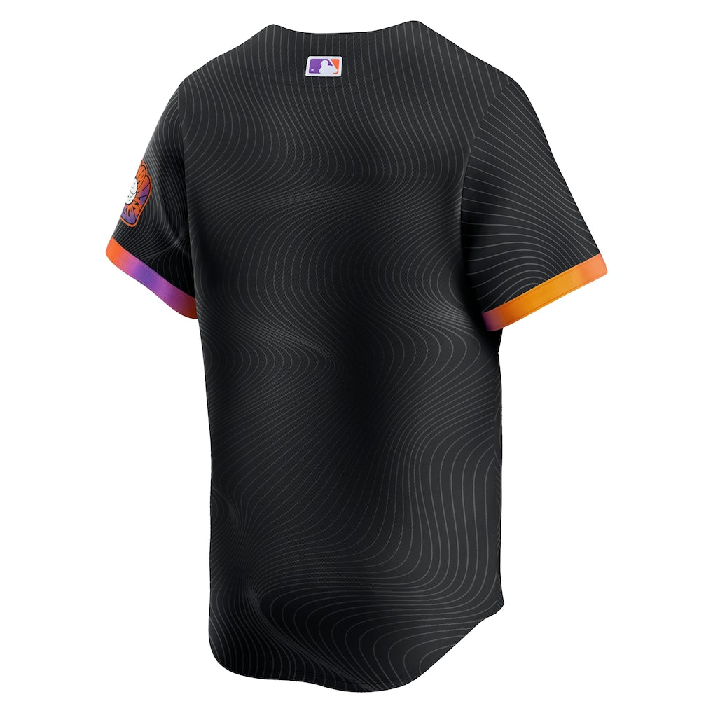 San Francisco Giants Nike 2025 City Connect Limited Jersey - Anthracite