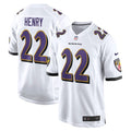 Derrick Henry Baltimore Ravens Nike White Game Jersey -  White