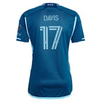 Jake Davis Sporting Kansas City adidas 2024 Diamonds Our Forever Authentic Player Jersey - Navy