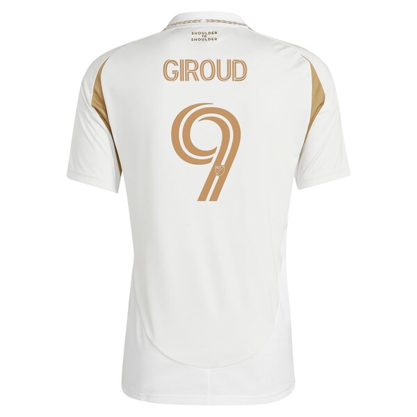 Olivier Giroud LAFC adidas 2025 Secondary Replica Player Jersey - White