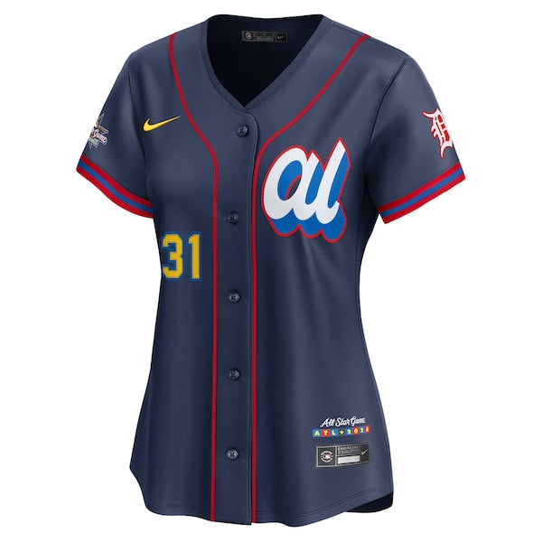 Riley Greene American League Nike Women's 2025 All-Star Edition Limited Player Jersey - Navy