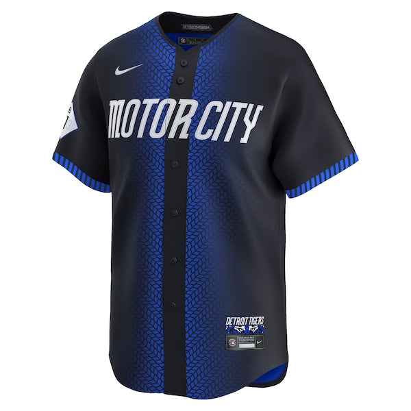 Tarik Skubal Detroit Tigers Nike City Connect Limited Jersey - Navy