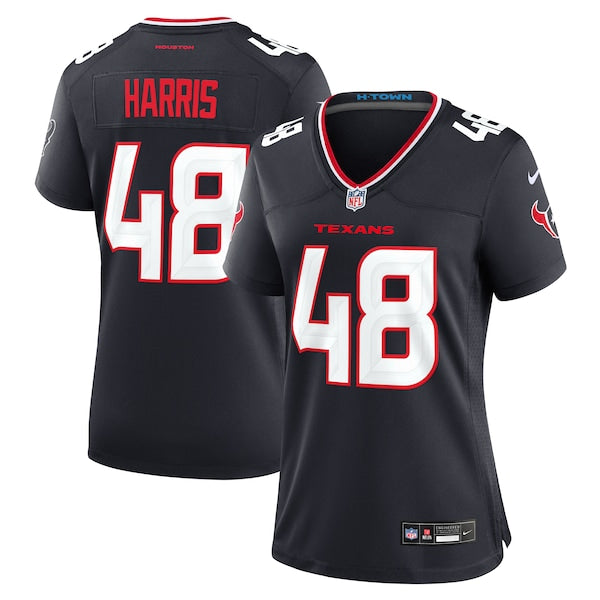 Christian Harris Houston Texans Nike Women's Team Game Jersey -  Navy