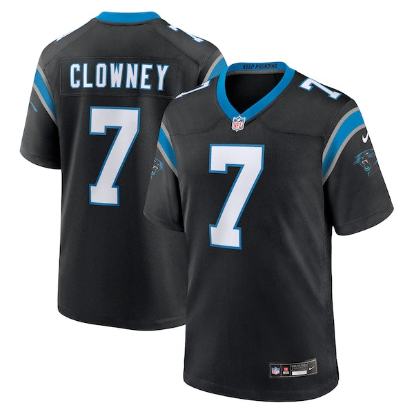 Jadeveon Clowney Carolina Panthers Nike  Game Jersey -  Black/Blue
