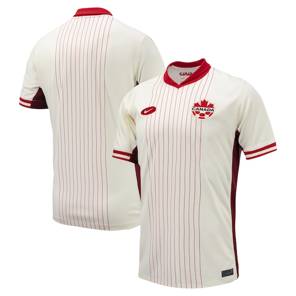 Canada Soccer Nike Men's 2024 Away Replica Jersey - Cream