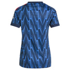 Arsenal adidas Women's 2025/26 Away Replica Jersey - Blue/Red