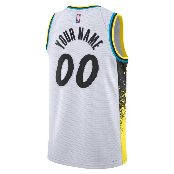 Indiana Pacers Nike Unisex 2024/25 Custom Swingman Jersey - City Edition - White