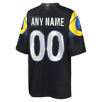 Los Angeles Rams Nike Youth 2025 Rivalries Collection Custom Game Jersey - Midnight Blue/Royal