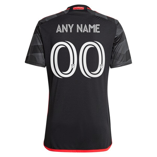 D.C. United adidas 2024 The Icon Kit Replica Custom Jersey – Black