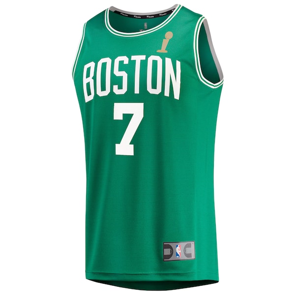 Jaylen Brown Boston Celtics  2024 NBA Finals Champions Fast Break Replica Player Jersey - Kelly Green - Icon Edition