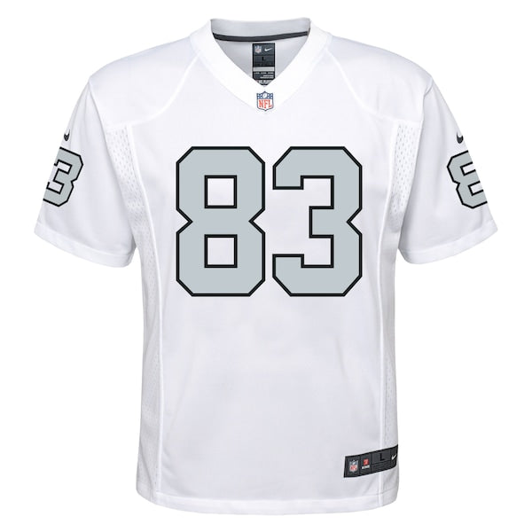 Darren Waller Las Vegas Raiders Nike Youth Alternate Game Jersey - White/Black