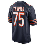 Ozzy Trapilo Chicago Bears Nike Team Game Jersey -  Navy