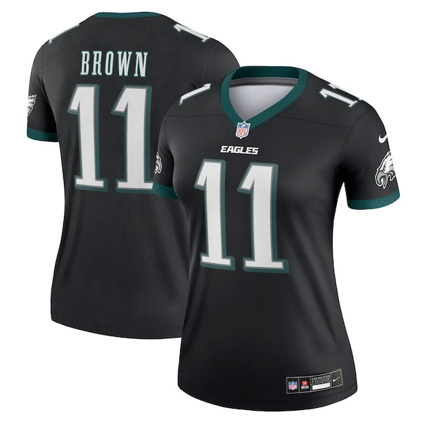 A.J. Brown Philadelphia Eagles Nike Women's Legend Jersey - Black