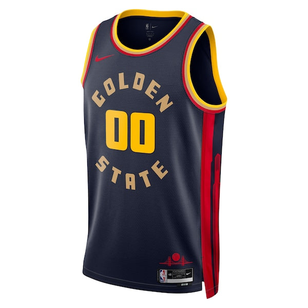 Golden State Warriors Nike Unisex 2024/25 Custom Swingman Jersey - City Edition - Navy