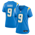 Tre Harris Los Angeles Chargers Nike Women's Team Game Jersey -  Powder Blue