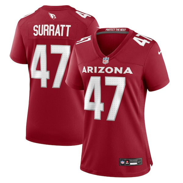 Sage Surratt Arizona Cardinals Nike Women's  Game Jersey -  Cardinal