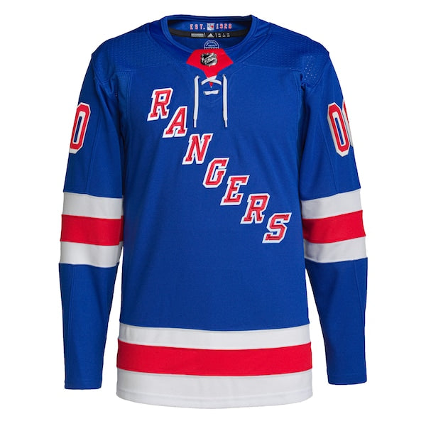 New York Rangers adidas  Home  Primegreen Authentic Custom Jersey - Royal