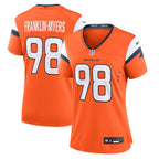 John Franklin-Myers Denver Broncos Nike Women's Team Game Jersey -  Orange