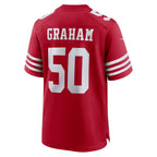 Jalen Graham San Francisco 49ers Nike Team Game Jersey - Scarlet