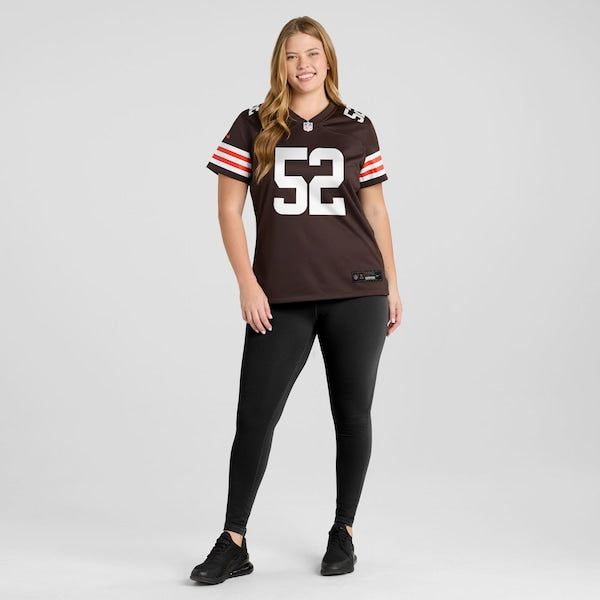 Elerson Smith Cleveland Browns Nike Women's Team Game Jersey -  Brown