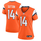 Courtland Sutton Denver Broncos Nike Women's Game Jersey - Orange