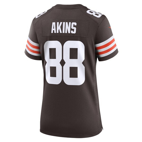 Jordan Akins Cleveland Browns Nike Women's  Game Jersey -  Brown