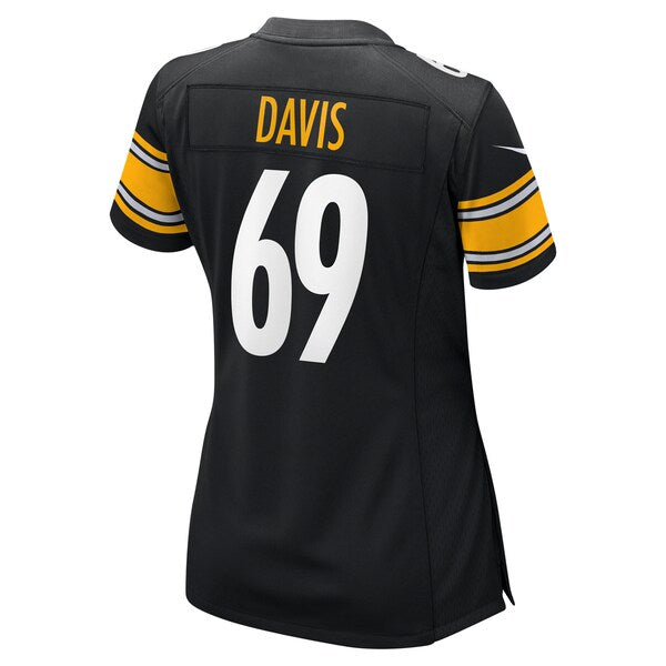 Domenique Davis Pittsburgh Steelers Nike Women's  Game Jersey -  Black