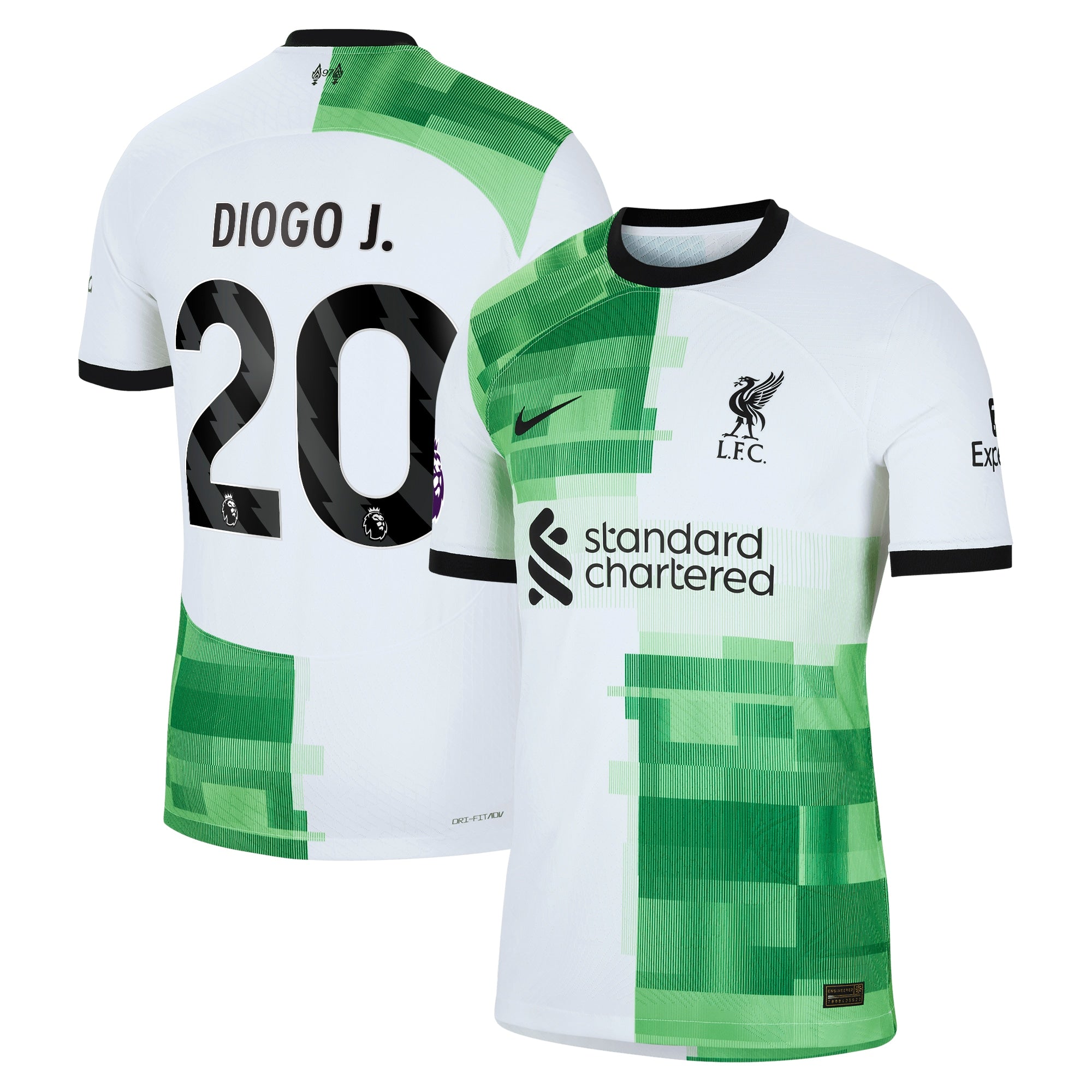 Diogo Jota Liverpool Nike 2023/24 Home Authentic Player Jersey - Red/White